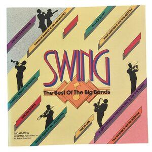 Swing The Best Of The Big Bands Music CD Swing Billie Holiday Les Brown 37721cd